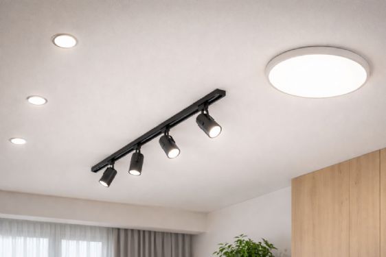 嵌燈、軌道燈、吸頂燈怎麼選？無主燈照明設計一次搞懂